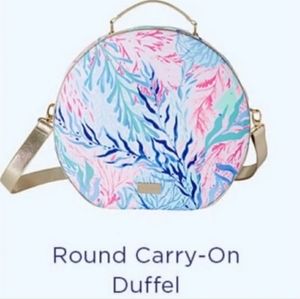 *SOLD*EUC LP round carry on duffle